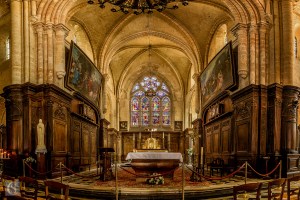 Laon - Autel de l'église Saint-Martin de Laon