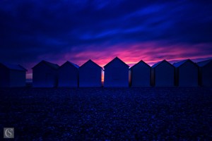 Cayeux-sur-Mer - Heure bleue