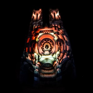Cathédrale Notre-Dame de Laon - Spectacle "Pulsations" 2019