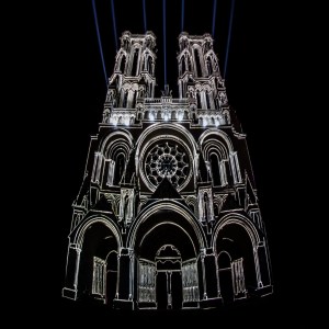 Cathédrale Notre-Dame de Laon - Spectacle "Pulsations" 2019