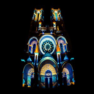 Cathédrale Notre-Dame de Laon - Spectacle "Pulsations" 2019