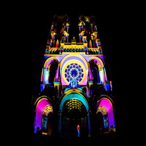 Cathédrale Notre-Dame de Laon - Spectacle "Pulsations" 2019