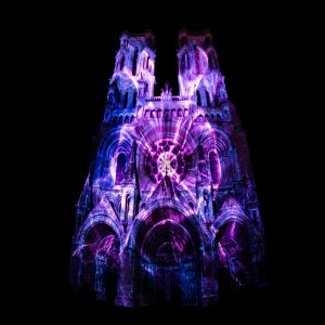Cathédrale Notre-Dame de Laon - Spectacle "Pulsations" 2019