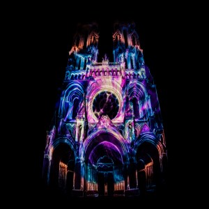 Cathédrale Notre-Dame de Laon - Spectacle "Pulsations" 2019