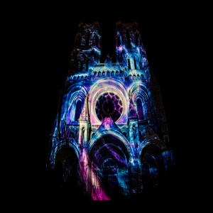 Cathédrale Notre-Dame de Laon - Spectacle "Pulsations" 2019