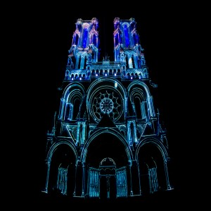 Cathédrale Notre-Dame de Laon - Spectacle "Pulsations" 2019