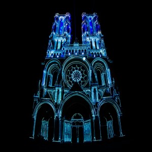 Cathédrale Notre-Dame de Laon - Spectacle "Pulsations" 2019