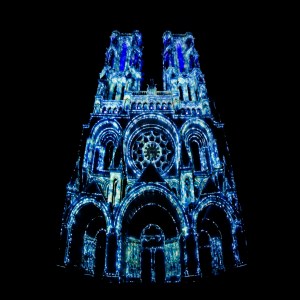 Cathédrale Notre-Dame de Laon - Spectacle "Pulsations" 2019