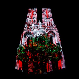 Cathédrale Notre-Dame de Laon - Spectacle "Pulsations" 2019