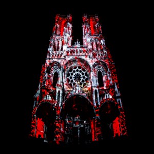 Cathédrale Notre-Dame de Laon - Spectacle "Pulsations" 2019