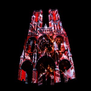 Cathédrale Notre-Dame de Laon - Spectacle "Pulsations" 2019