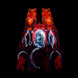 Cathédrale Notre-Dame de Laon - Spectacle "Pulsations" 2019