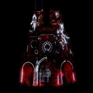 Cathédrale Notre-Dame de Laon - Spectacle "Pulsations" 2019