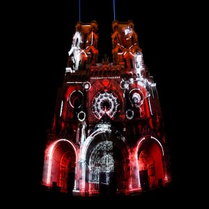 Cathédrale Notre-Dame de Laon - Spectacle "Pulsations" 2019