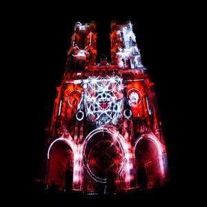 Cathédrale Notre-Dame de Laon - Spectacle "Pulsations" 2019