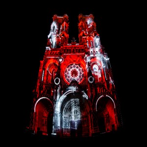 Cathédrale Notre-Dame de Laon - Spectacle "Pulsations" 2019