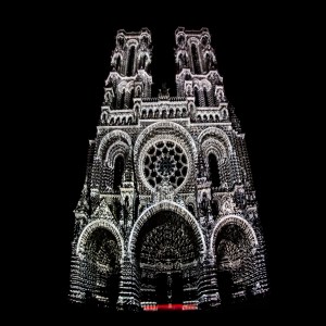 Cathédrale Notre-Dame de Laon - Spectacle "Pulsations" 2019