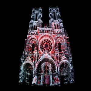 Cathédrale Notre-Dame de Laon - Spectacle "Pulsations" 2019