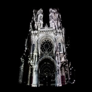 Cathédrale Notre-Dame de Laon - Spectacle "Pulsations" 2019