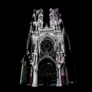 Cathédrale Notre-Dame de Laon - Spectacle "Pulsations" 2019