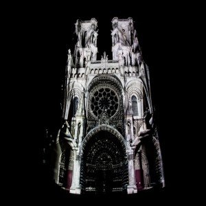 Cathédrale Notre-Dame de Laon - Spectacle "Pulsations" 2019