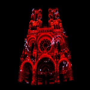 Cathédrale Notre-Dame de Laon - Spectacle "Pulsations" 2019