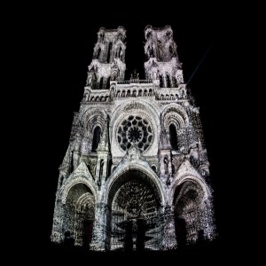 Cathédrale Notre-Dame de Laon - Spectacle "Pulsations" 2019