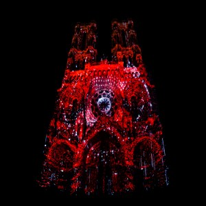 Cathédrale Notre-Dame de Laon - Spectacle "Pulsations" 2019