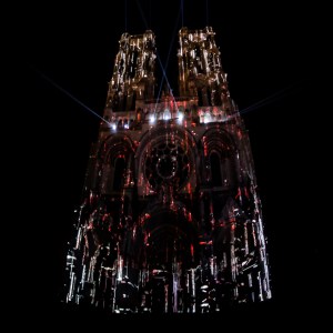 Cathédrale Notre-Dame de Laon - Spectacle "Pulsations" 2019