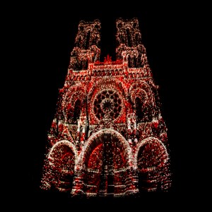 Cathédrale Notre-Dame de Laon - Spectacle "Pulsations" 2019