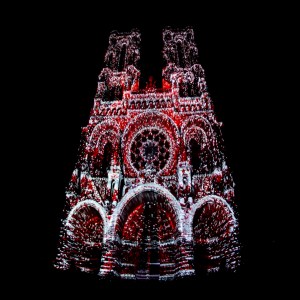 Cathédrale Notre-Dame de Laon - Spectacle "Pulsations" 2019