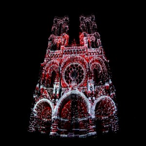 Cathédrale Notre-Dame de Laon - Spectacle "Pulsations" 2019