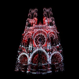 Cathédrale Notre-Dame de Laon - Spectacle "Pulsations" 2019