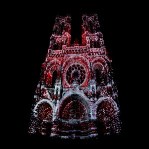 Cathédrale Notre-Dame de Laon - Spectacle "Pulsations" 2019