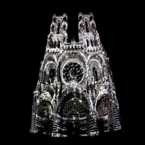 Cathédrale Notre-Dame de Laon - Spectacle "Pulsations" 2019