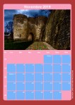 Calendrier - Novembre 2019