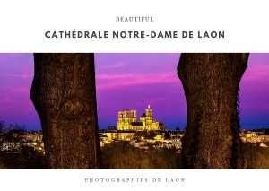 Carte postale - Cathédrale Notre-Dame de Laon - recto