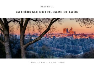 Carte postale - Cathédrale Notre-Dame de Laon - recto