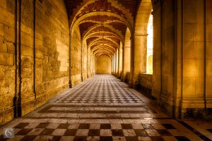 Laon - Cloître de l'Abbaye St-Martin