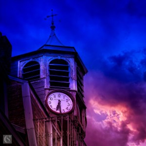 Laon - Horloge, Rue Châtelaine